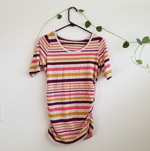 Motherhood Maternity Striped Shirt
